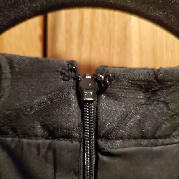 Calvin Klein Floral Jacquard Halter Dress - Picture 10 of 13